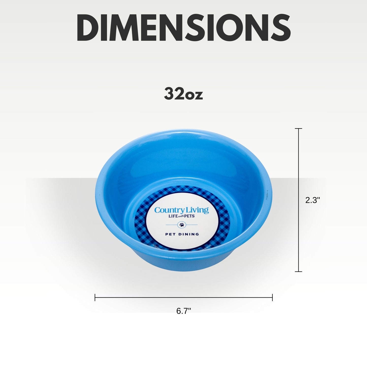 Country Living Set of 2 Coated Stainless Steel Heavy Dog