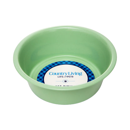 Country Living Set of 2 Coated Stainless Steel Heavy Dog