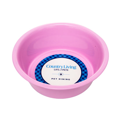 Country Living Set of 2 Coated Stainless Steel Heavy Dog