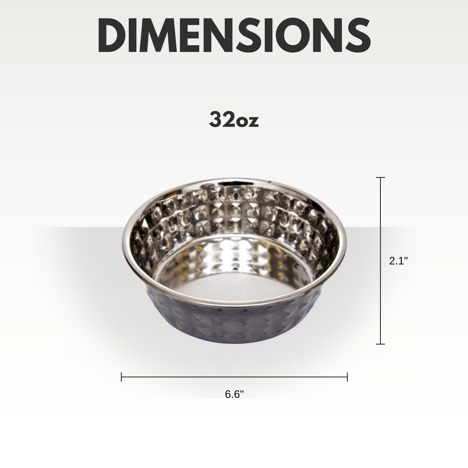Dog Feeder Country Living Set of Hammered Stainless Steel - gallery product image for dog feeder