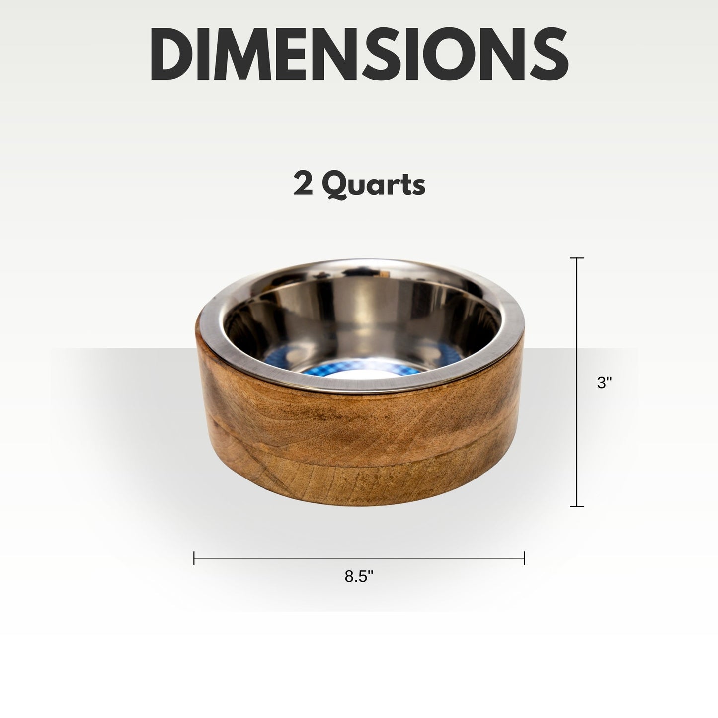 Dog Feeder Country Living Stainless Steel Bowl with Essentia - gallery product image for dog feeder