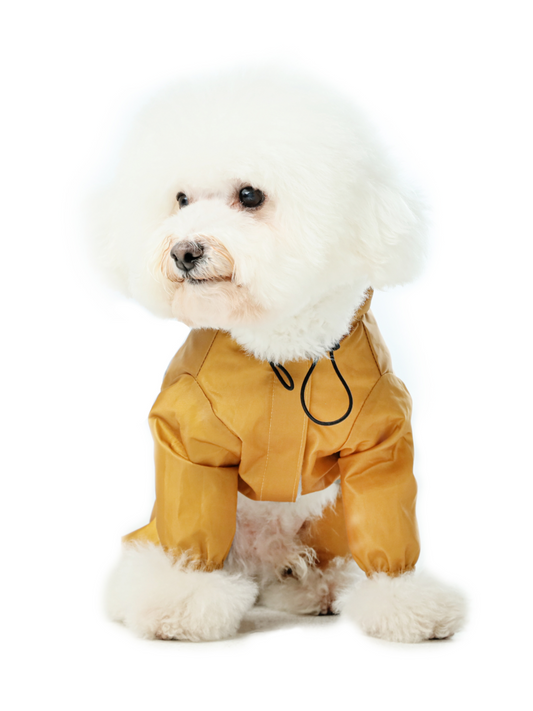 Ultralight Full covered hooded waterproof dog jacket -