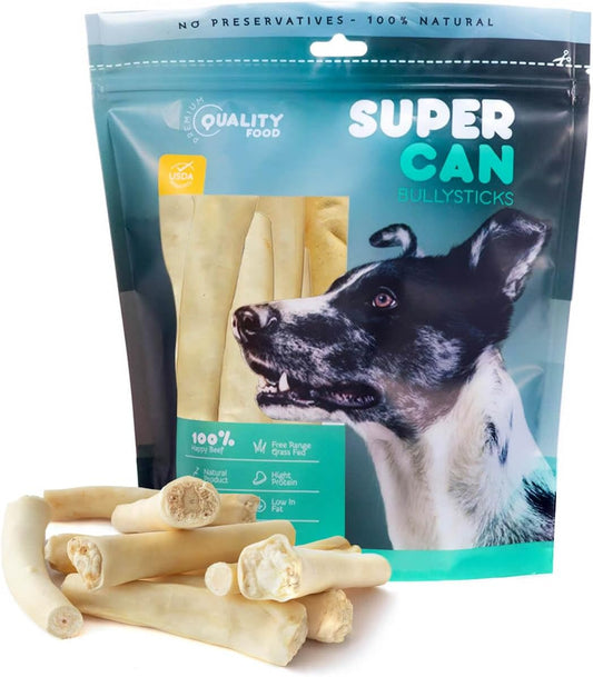Dog Treats Cow Tails 12 Inch Natural Beef 10 Pack 🦴