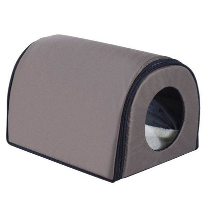Purrfect Pet Kingdom Cozy Cat House Bed for Royal Cats Purrfect Pet Kingdom