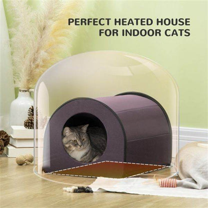 Purrfect Pet Kingdom Cozy Cat House Bed for Royal Cats Purrfect Pet Kingdom