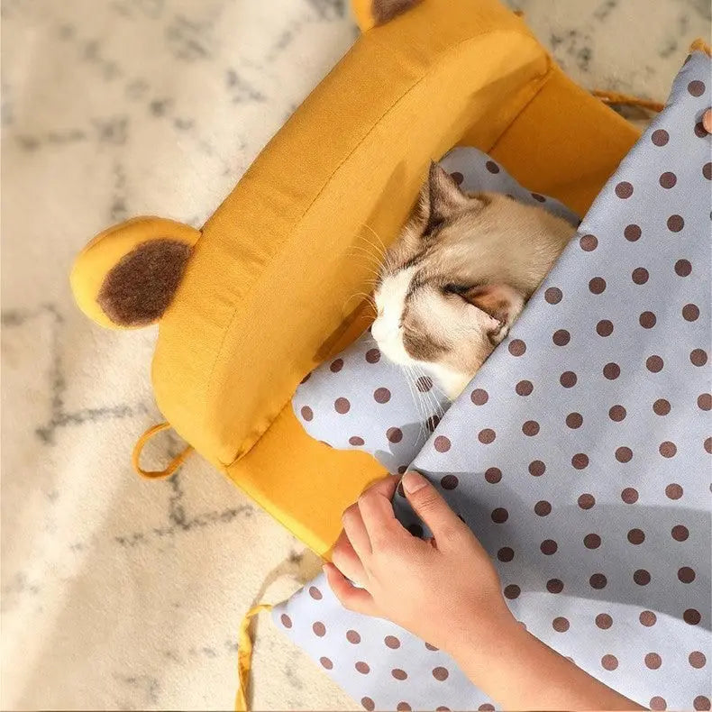 Purrfect Pet Kingdom Cozy Pet Bed for Small Dogs Purrfect Pet Kingdom