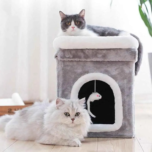 Purrfect Pet Kingdom Cozy Retreat Pet Haven Elevated Perch Purrfect Pet Kingdom