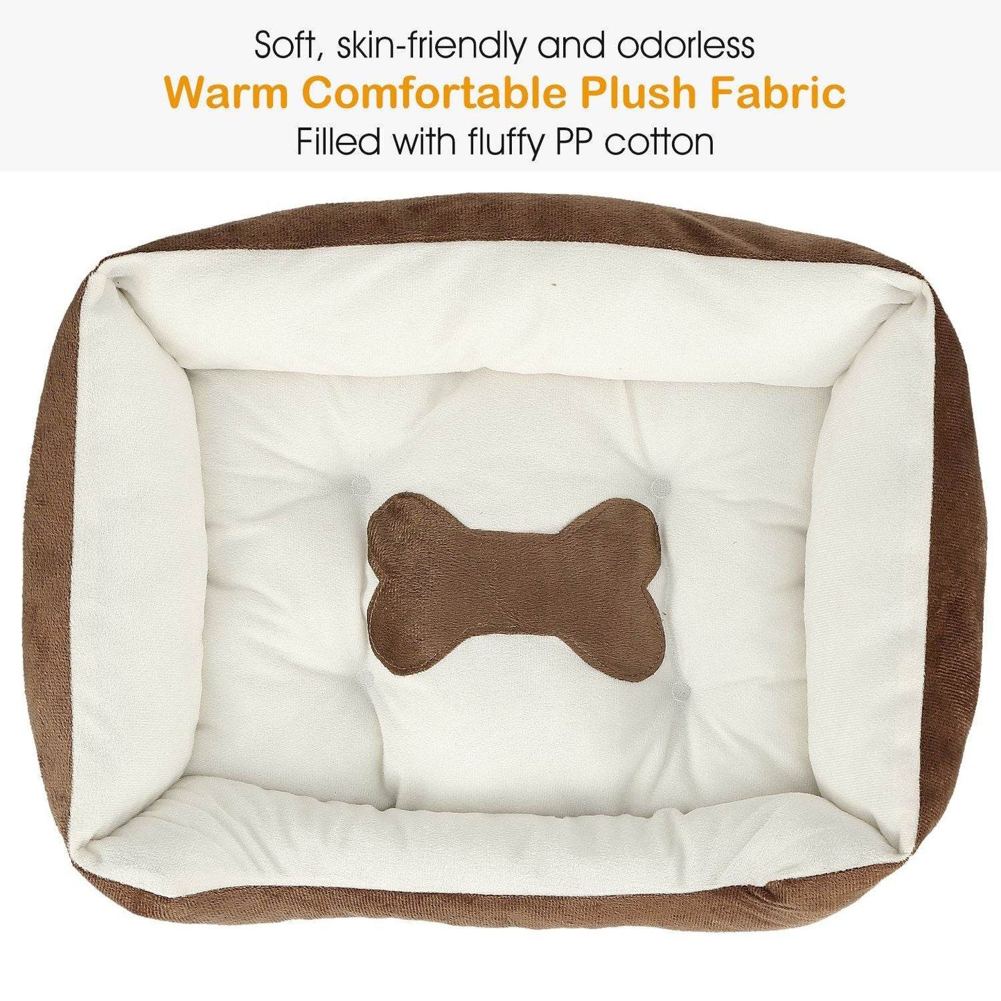 Purrfect Pet Kingdom Cozy Small Dog Bed for Winter Purrfect Pet Kingdom