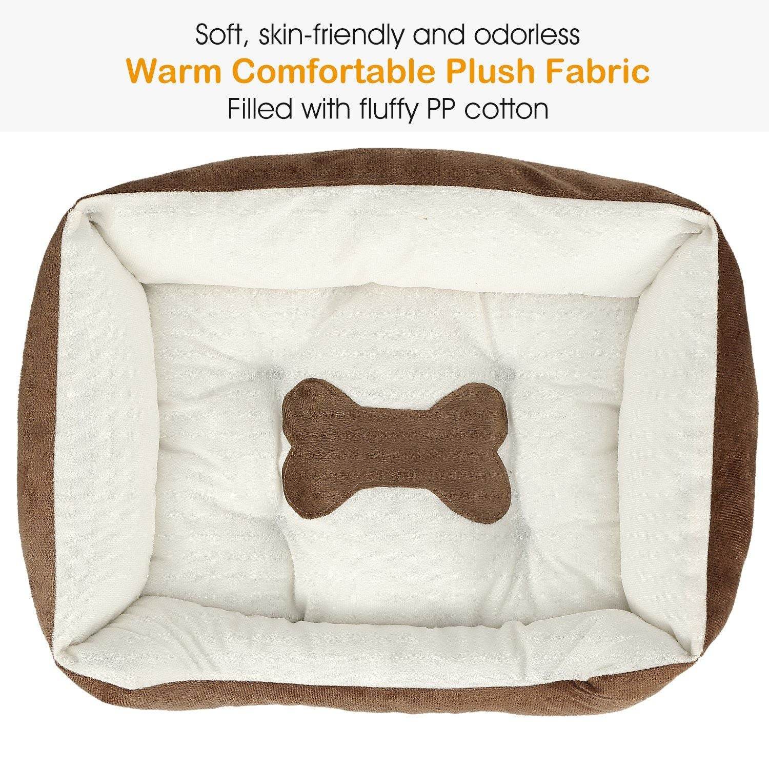 Purrfect Pet Kingdom Cozy Small Dog Bed for Winter Purrfect Pet Kingdom