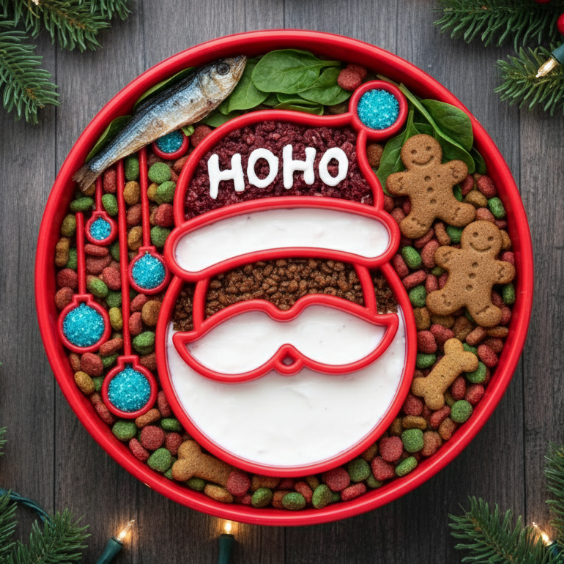 Purrfect Kingdom™ - Santa Ebowl Deep Slow Feeder
