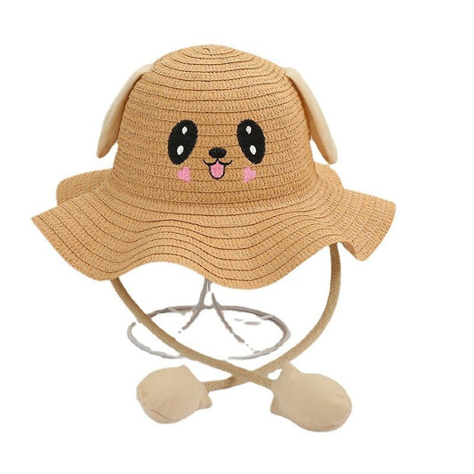 Purrfect Pet Kingdom Adult Pet Sunshade Hat for Pets Khaki Purrfect Pet Kingdom