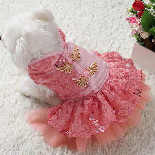 Purrfect Pet Kingdom Cute Dog Clothes for Medium Pets L Pink Purrfect Pet Kingdom