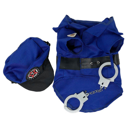 Purrfect Pet Kingdom Cute Dog Dress Up Outfits - Police Costume Purrfect Pet Kingdom