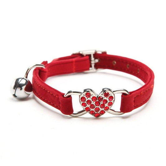 Purrfect Pet Kingdom Cute Kitten Collar with Bell Accessory Purrfect Pet Kingdom