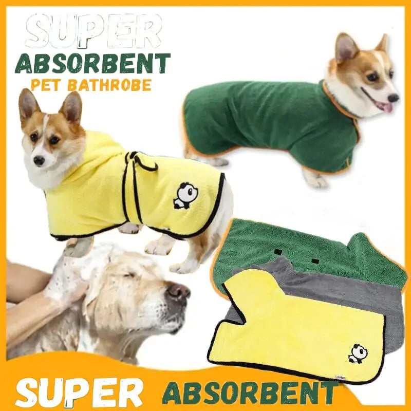 Super Absorbent Pet Bathrobe - Ameraeon