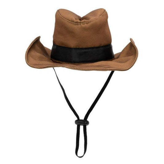Cowboy Party Dog Hat in Pink or Brown