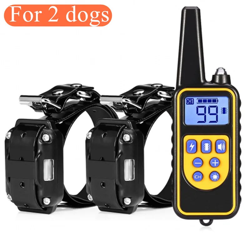 Electric Dog Training Collar - Professional Behavior Control System ⚡