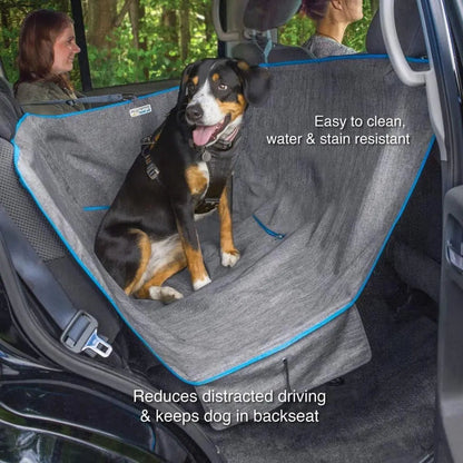 K9 Outdoors Half Hammock Pet Car Seat Cover Durable Barrier