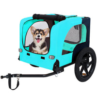 Pet Bike Trailer Dog Cart for Bicycle,Suitable for Small and