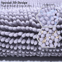 Cat Kitty Litter Rug with Waterproof Back