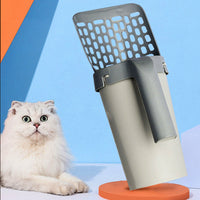 Storage Box Integrated Cat Litter Shovel