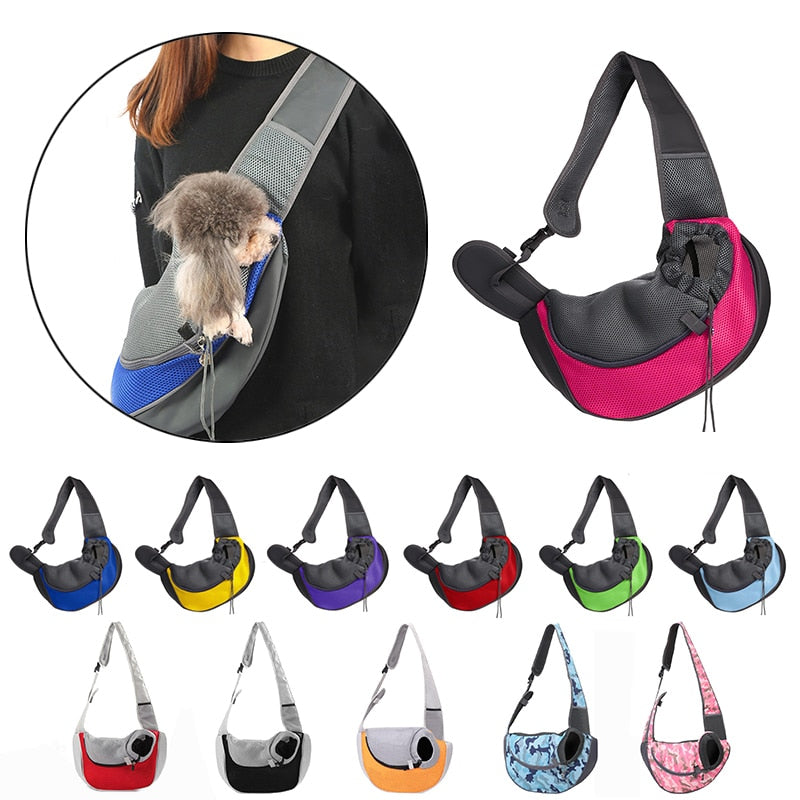 Breathable Pet Carrier Handbag Pouch Sling - Purrfect Pet Kingdom