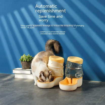 Pet Zen Smart Auto Feeder with Anti-Tumble Weighted Base 5L