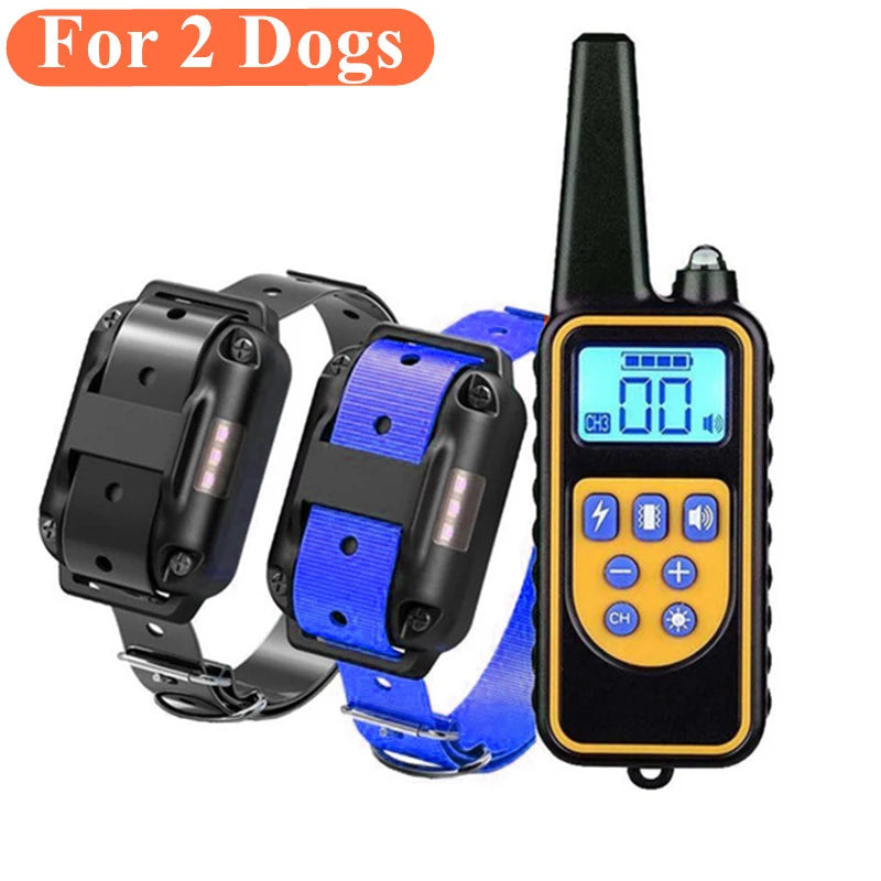 Electric Dog Training Collar - Professional Behavior Control System ⚡