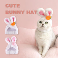 Plush Cartoon Rabbit Ears Cute Pet Headwear
