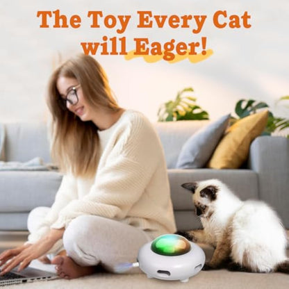 Interactive Cat Toys For Indoor Cats Automatic Kitten Toys
