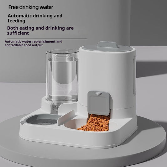 Smart Cordless Automatic Pet Feeder with Anti-Tip Base Design