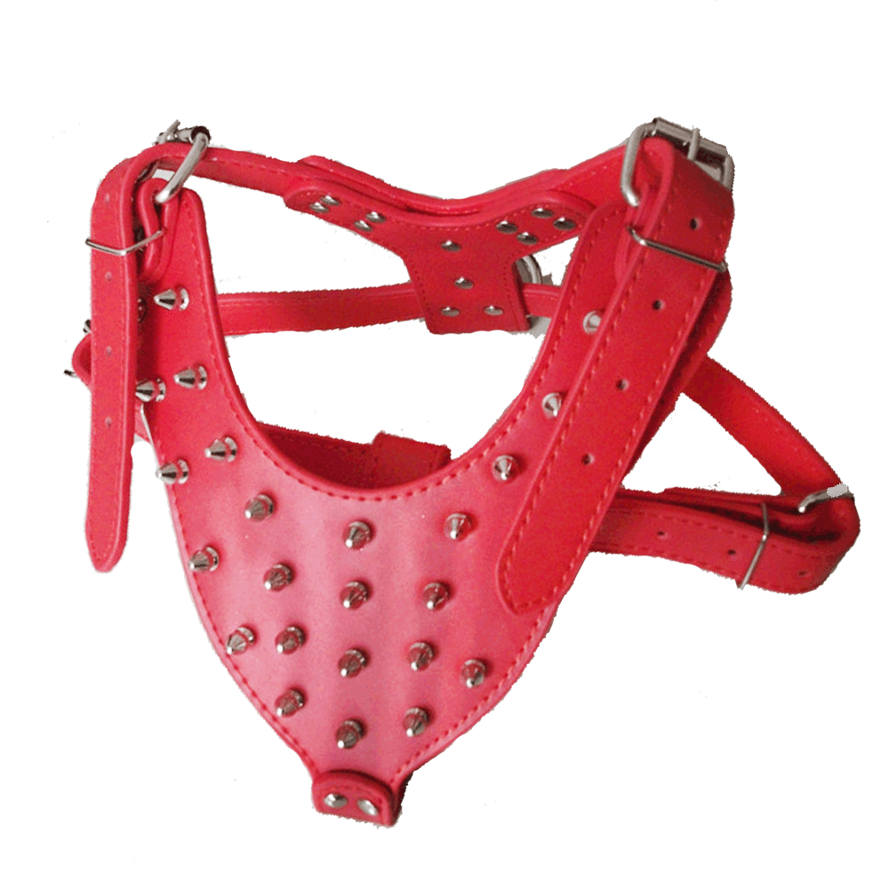Large Dog Punk Style Rivet Chest Strap Explosion-proof Punch