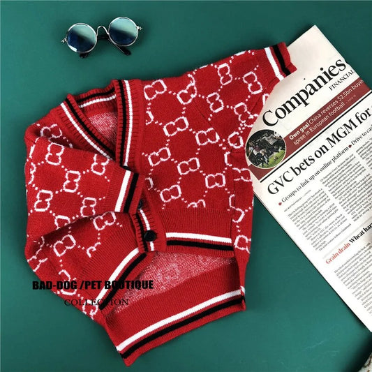 Dog Winter Knit Sweater Petite Pooch Warm 🧶