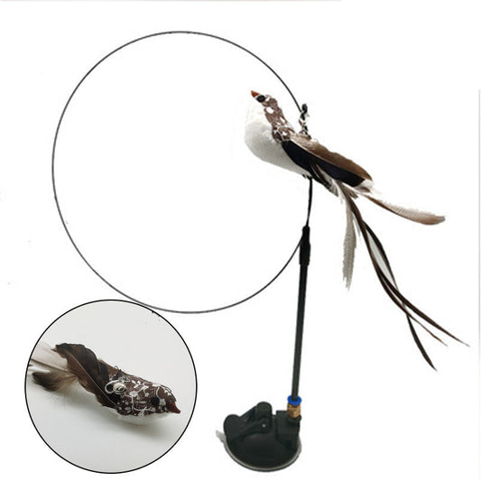 Detachable Wire Rod Sucker Cat Stick