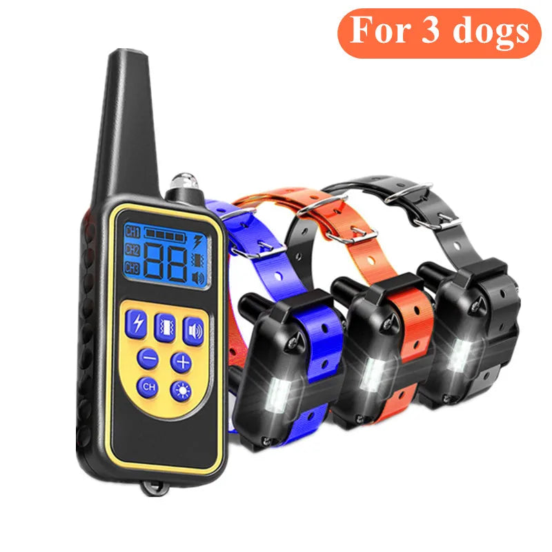Electric Dog Training Collar - Professional Behavior Control System ⚡