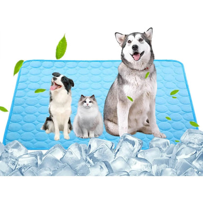 DailySale - Automatic Cooling Dog Mat Washable Pet Sleeping Blanket Mat - Pet Supplies