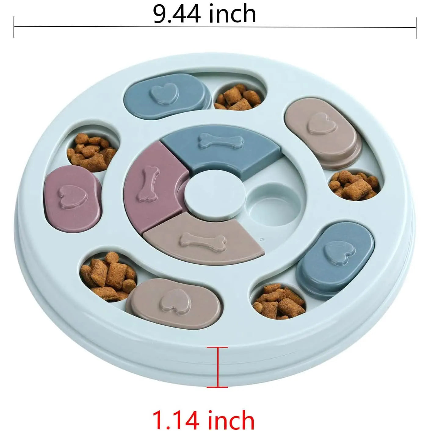 DailySale - Dogs Food Puzzle Feeder Toys for IQ Training and Mental - Pet Supplies