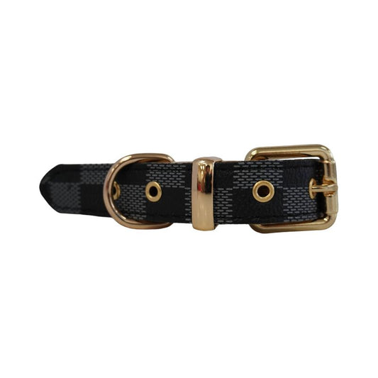 Amalfi Black Luxury Pet Collar
