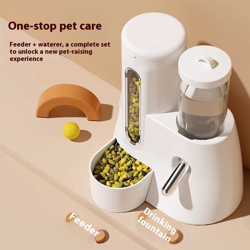 Pet Zen 2-in-1 Automatic Hamster Food Bowl and Water Feeder