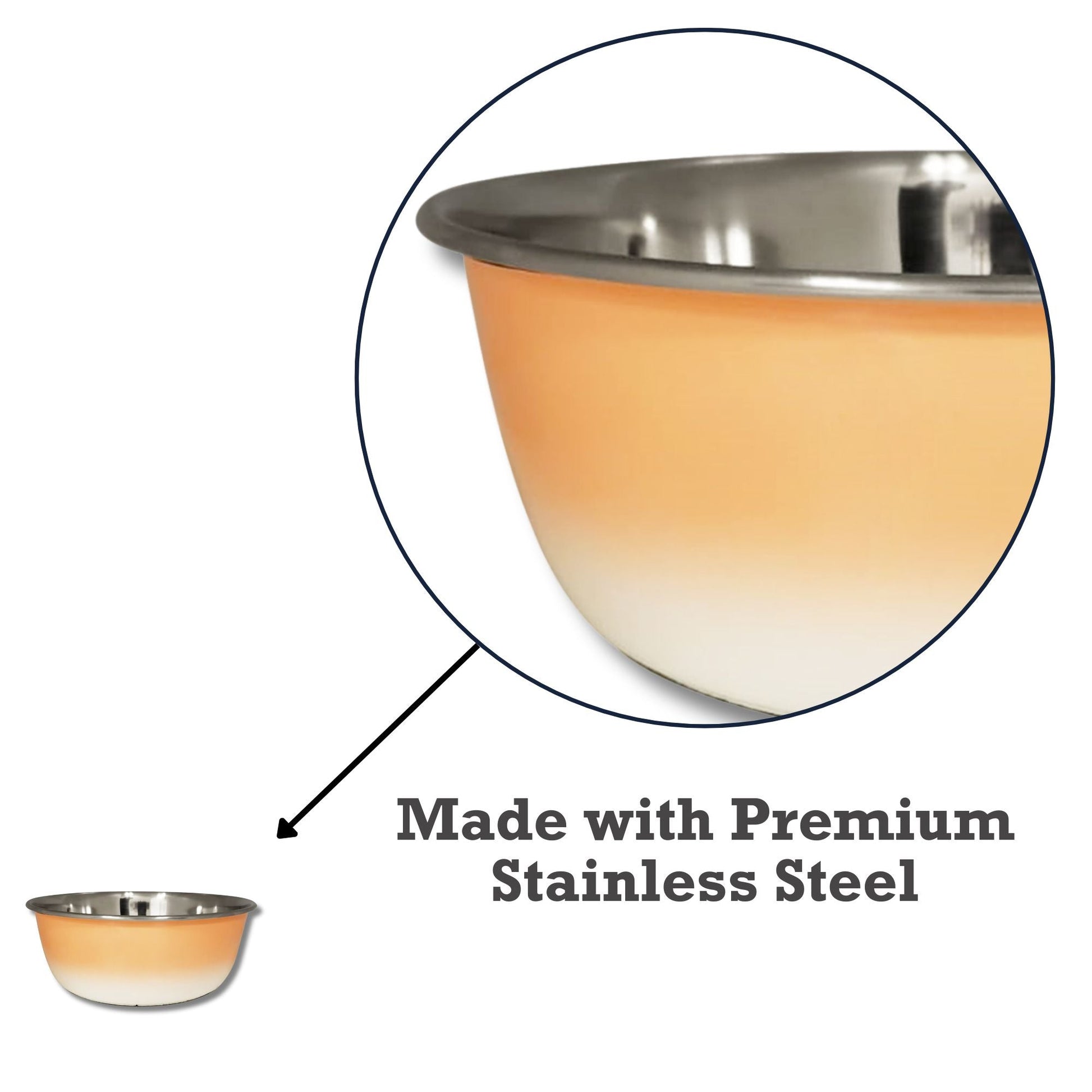 Purrfect Pet Kingdom deep design dog food bowl made with premium stainless steel for durability and style