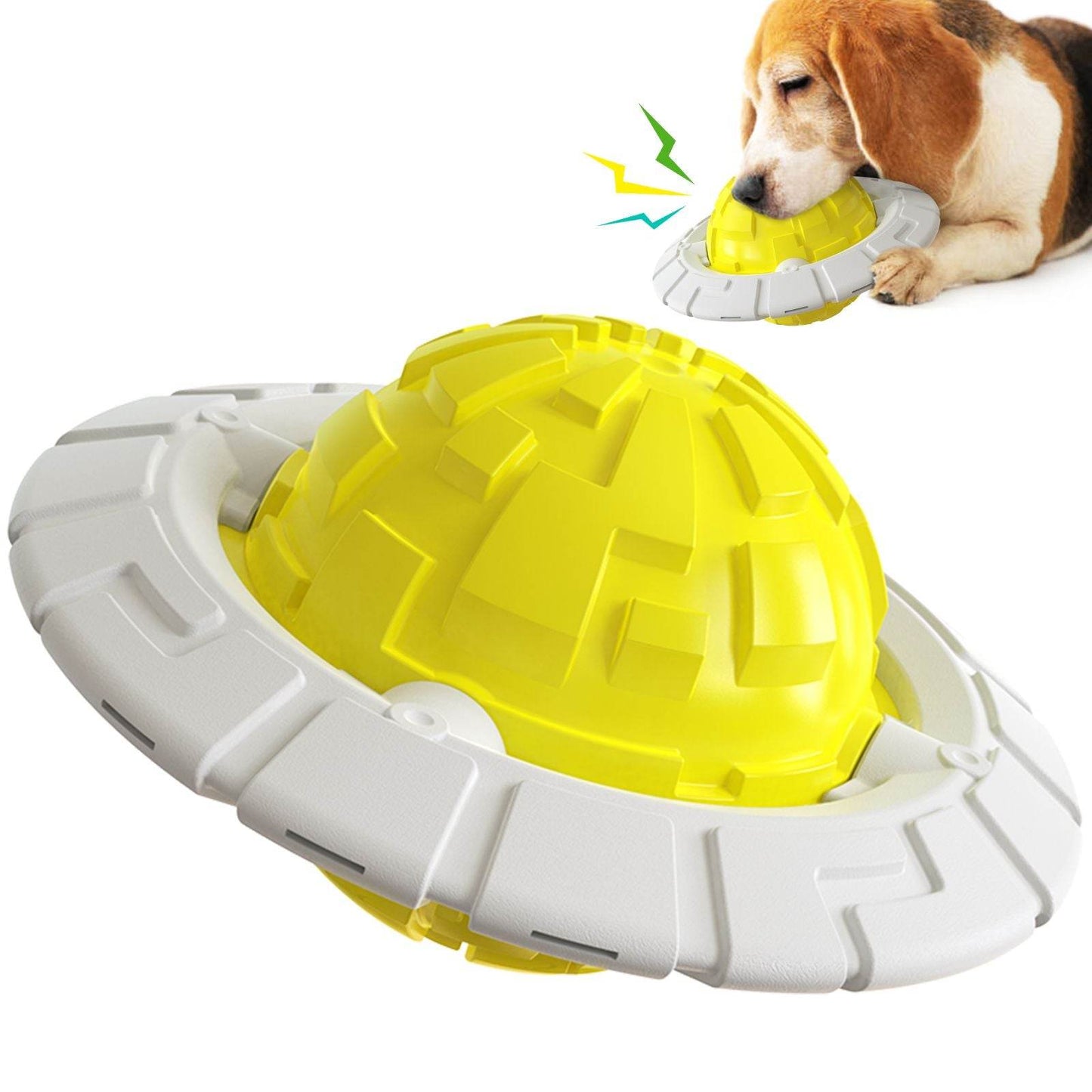 Purrfect Pet Kingdom Dental Care Toys for Dogs Yellow Purrfect Pet Kingdom