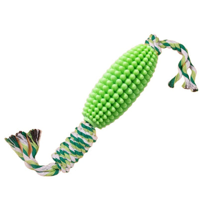 Pet Toy Corn Ball Knot Teething Toys, Large And Small Dog