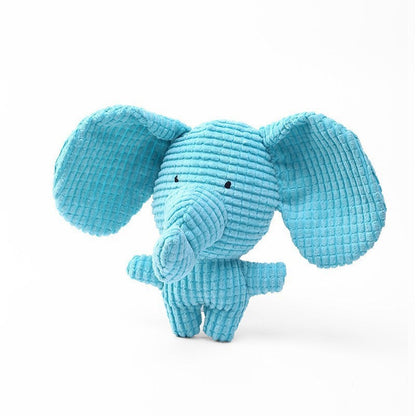 Purrfect Pet Kingdom Milou & Lumi Pet Plush Squeaky Toy - Elephant (Default Title) - Premium Dog Toys