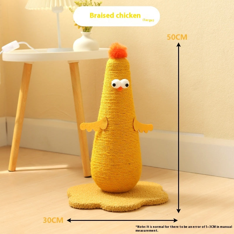 Sisal Wear-resistant And Non Falling Vertical Cat Scratch