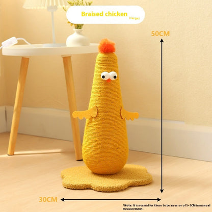 Sisal Wear-resistant And Non Falling Vertical Cat Scratch