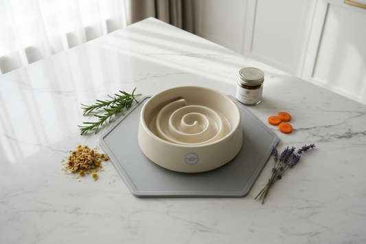 Dining Station Bundle — Bowl + Feeding Mat
