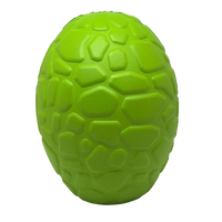 Dinosaur Egg eDispenser Durable Rubber Chew Toy & Treat Dispenser