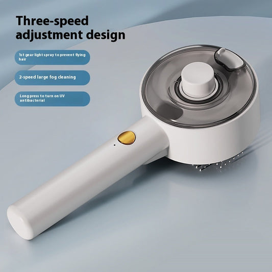 MANDOTOS dog and cat hair removal tool with three-speed adjustment design for efficient pet hair removal