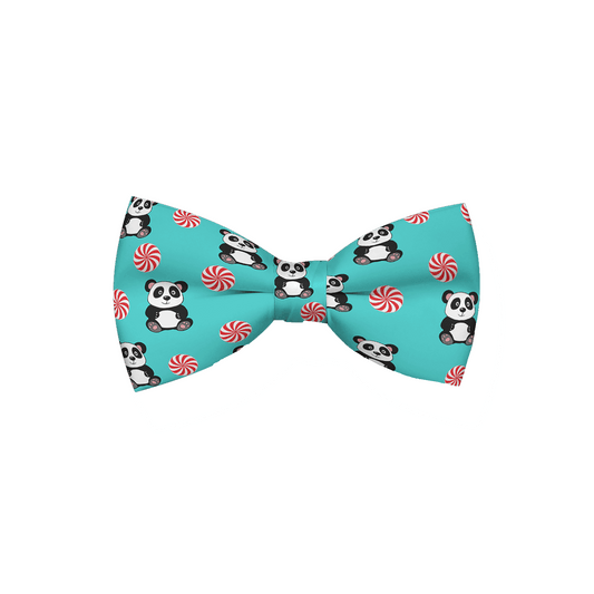 Purrfect Pet Kingdom Dog Bow Tie with Cute Panda Print Default Title Purrfect Pet Kingdom
