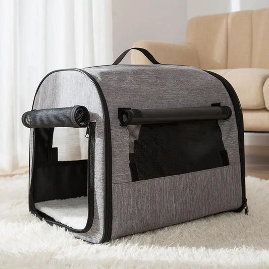 Purrfect Pet Kingdom Dog Carrier Backpack for Travel Xl Grey Purrfect Pet Kingdom